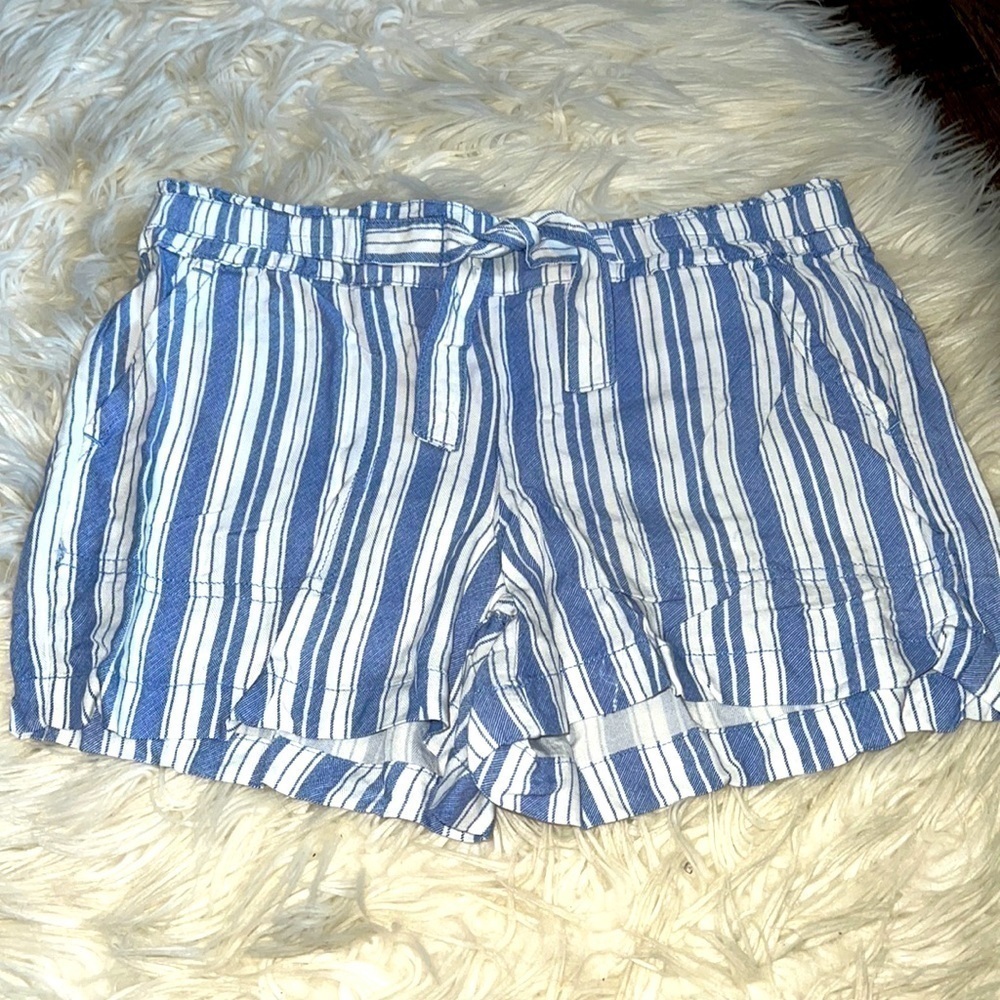 Trendy Linen Shorts